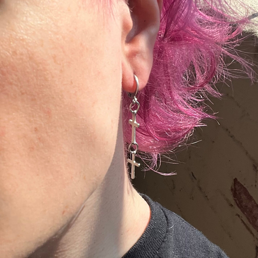 “preacher” earrings