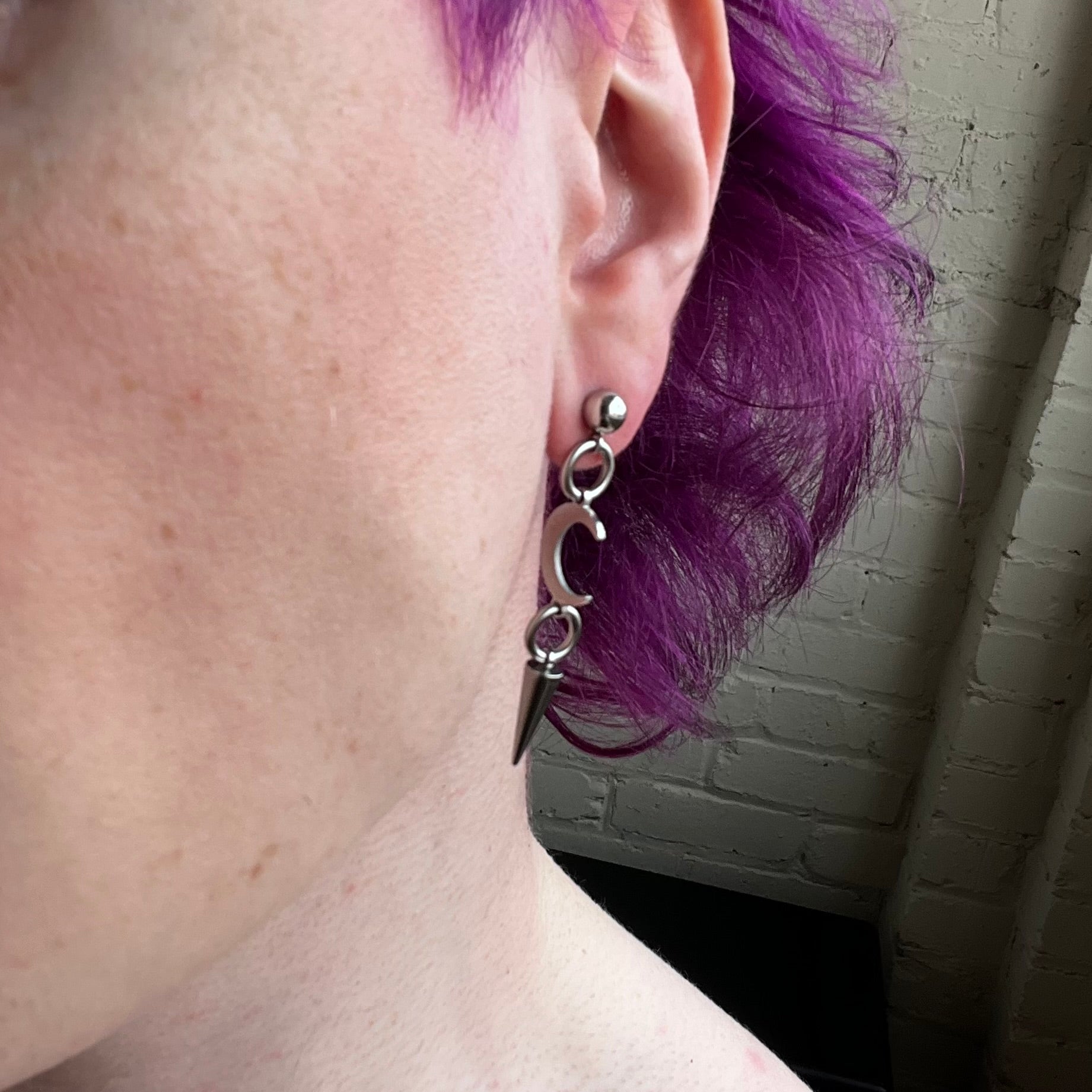 “moonlight” earrings