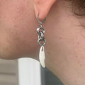 “savage” chainmail earrings