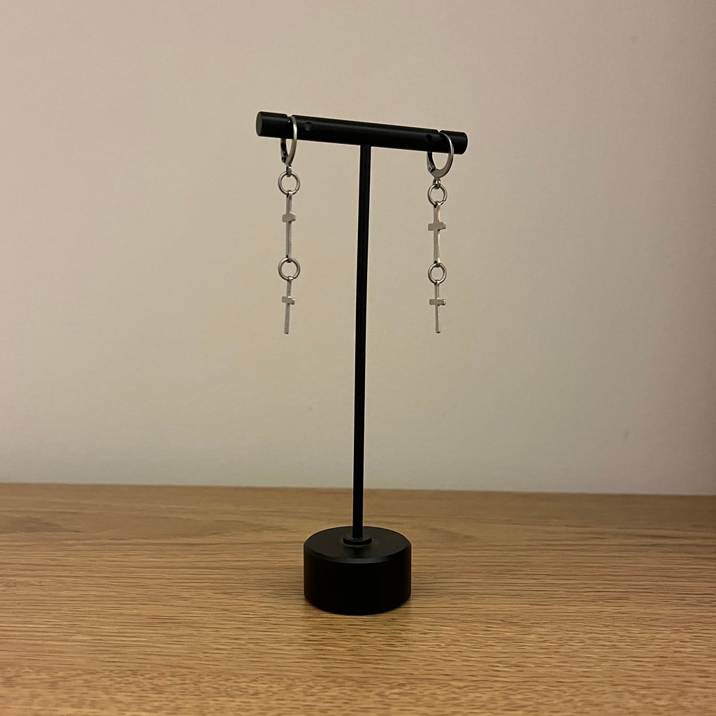 “preacher” earrings